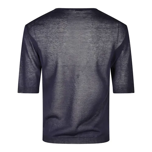 Zanone - Tops > T-Shirts - Blue - Zanone - Modalova