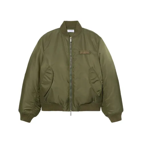 Jackets > Bomber Jackets - - Off White - Modalova