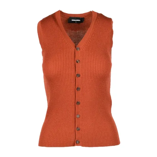 Knitwear > Cardigans - - Dsquared2 - Modalova