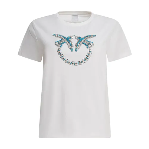 Pinko - Tops > T-Shirts - White - Pinko - Modalova