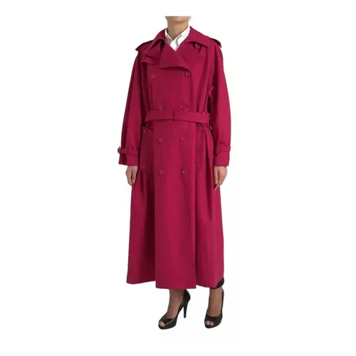 Coats > Trench Coats - - Dolce & Gabbana - Modalova