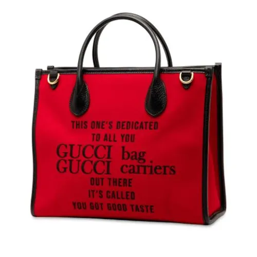 Pre-owned > Pre-owned Bags > Pre-owned Tote Bags - - Gucci Vintage - Modalova