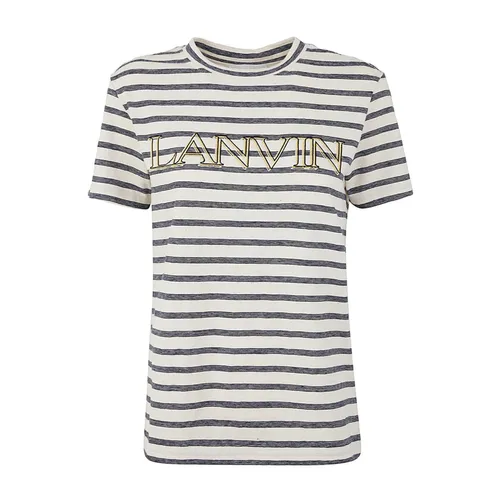 Lanvin - Tops > T-Shirts - White - Lanvin - Modalova