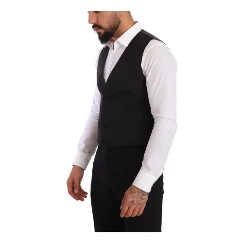 Suits > Suit Vests - - Dolce & Gabbana - Modalova