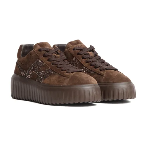 Hogan - Shoes > Sneakers - Brown - Hogan - Modalova