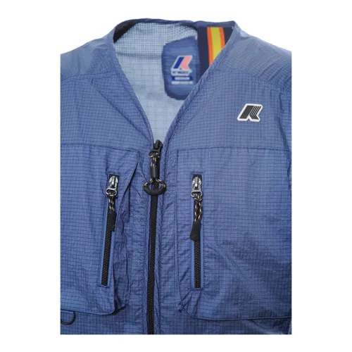 K-Way - Jackets > Vests - Blue - K-Way - Modalova