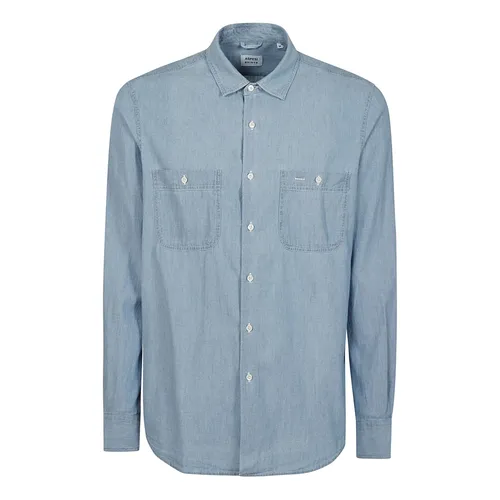 Shirts > Denim Shirts - - Aspesi - Modalova