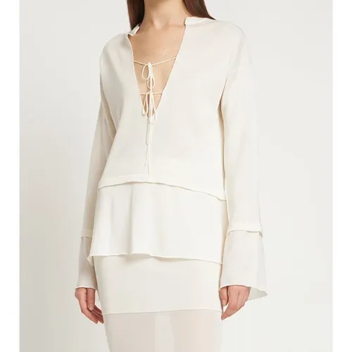 Knitwear > V-neck Knitwear - - Tom Ford - Modalova