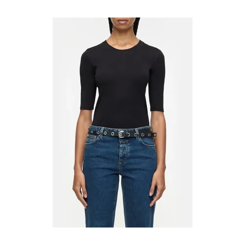 Closed - Tops > T-Shirts - Black - Closed - Modalova