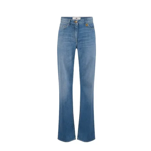 Jeans > Boot-cut Jeans - - Elisabetta Franchi - Modalova
