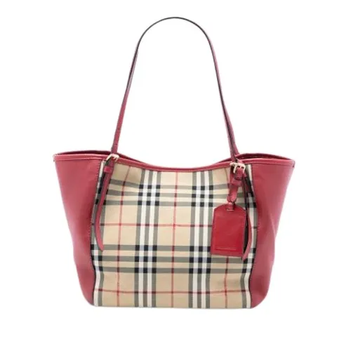 Pre-owned > Pre-owned Bags > Pre-owned Tote Bags - - Burberry Vintage - Modalova