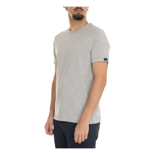 Fay - Tops > T-Shirts - Gray - Fay - Modalova