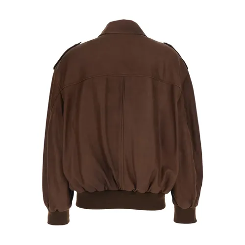 Jackets > Bomber Jackets - - Tela - Modalova