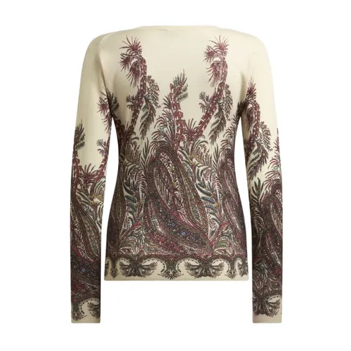 Knitwear > V-neck Knitwear - - Etro - Modalova