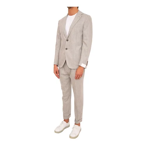Suits > Suit Sets > Single Breasted Suits - - Eleventy - Modalova