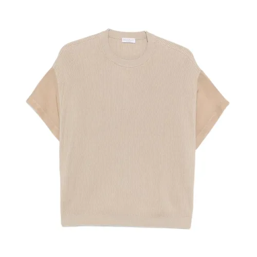 Knitwear > Round-neck Knitwear - - Brunello Cucinelli - Modalova
