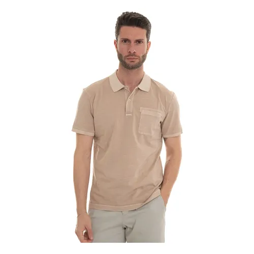 Fay - Tops > Polo Shirts - Beige - Fay - Modalova