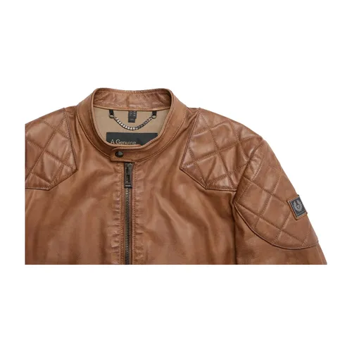 Jackets > Leather Jackets - - Belstaff - Modalova