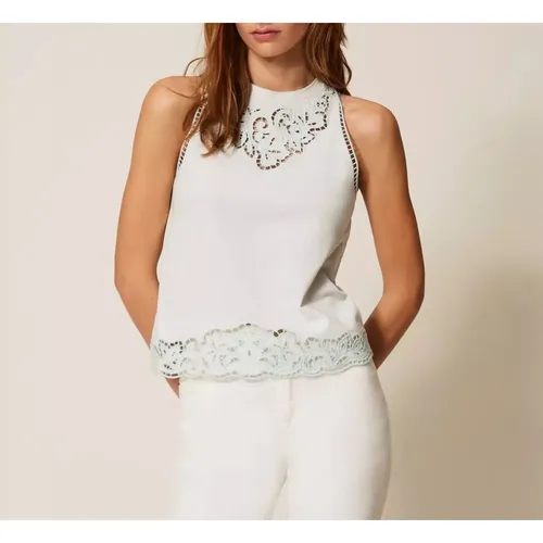 Tops > Sleeveless Tops - - Twinset - Modalova