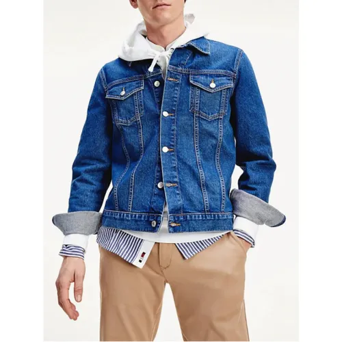 Jackets > Denim Jackets - - Tommy Hilfiger - Modalova