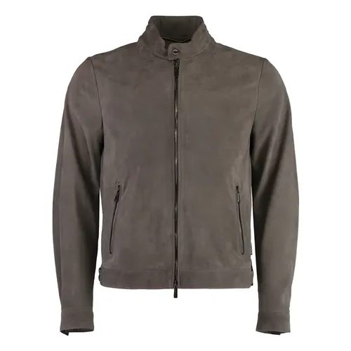 Jackets > Leather Jackets - - Moorer - Modalova
