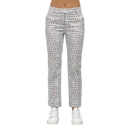 Trousers > Straight Trousers - - Via Masini 80 - Modalova