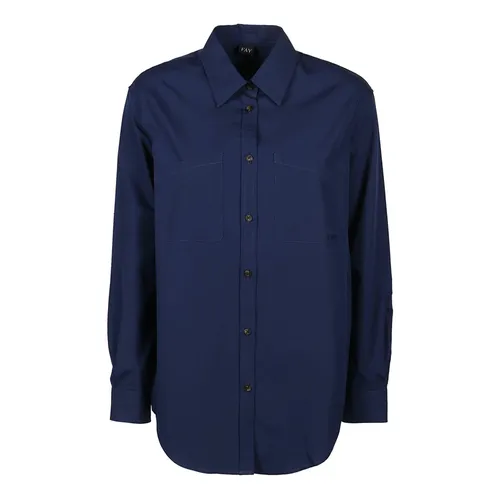Blouses & Shirts > Shirts - - Fay - Modalova