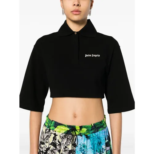 Tops > Polo Shirts - - Palm Angels - Modalova