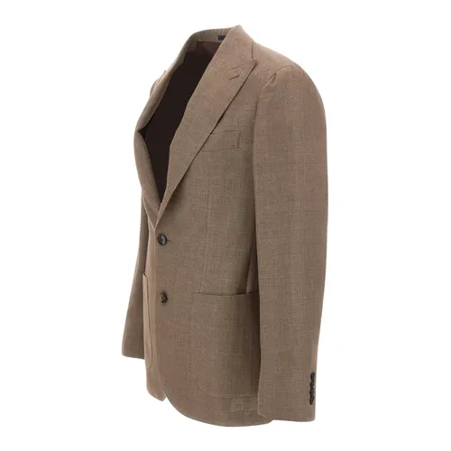 Barba - Jackets > Blazers - Beige - Barba - Modalova