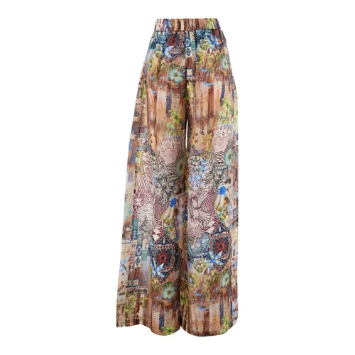 Trousers > Wide Trousers - - Momoni - Modalova