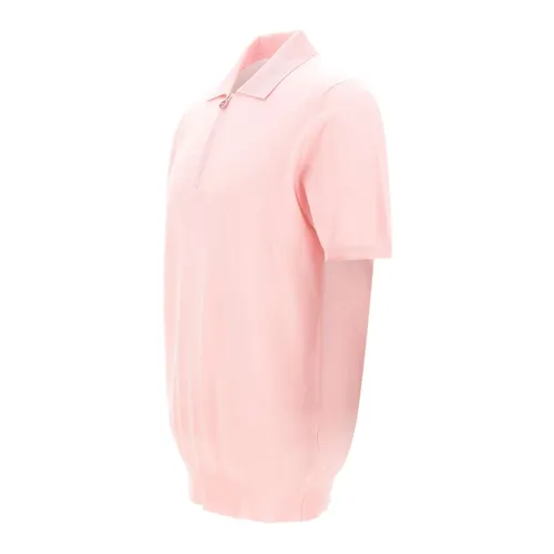 Kiton - Tops > Polo Shirts - Pink - Kiton - Modalova