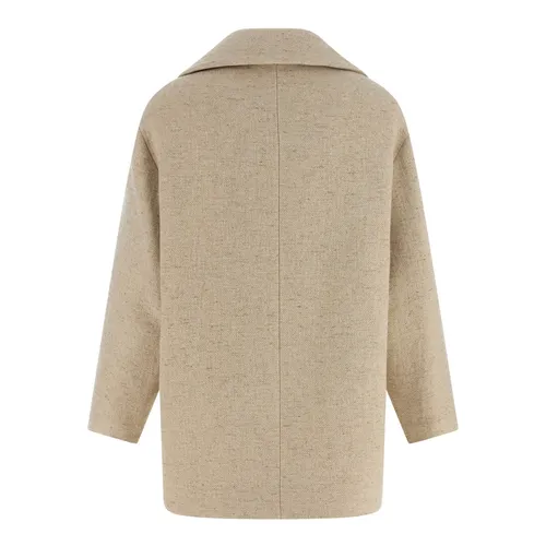 Coats > Double-Breasted Coats - - Elisabetta Franchi - Modalova