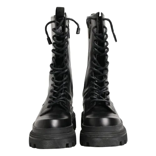 Shoes > Boots > Lace-up Boots - - Dolce & Gabbana - Modalova