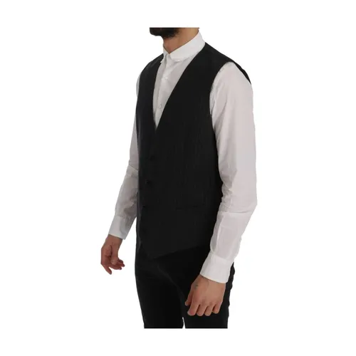 Suits > Suit Vests - - Dolce & Gabbana - Modalova