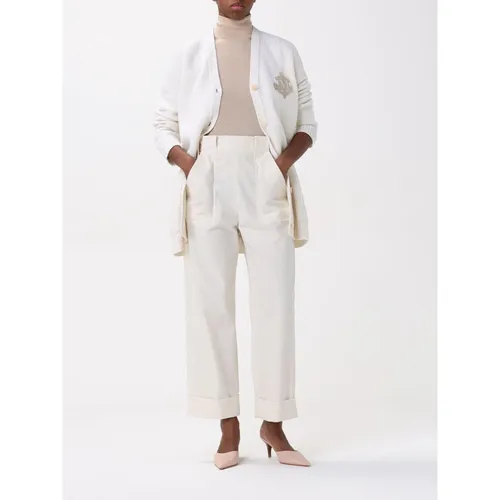 Trousers > Straight Trousers - - Max Mara - Modalova