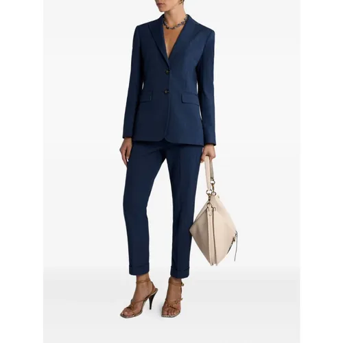 Etro - Jackets > Blazers - Blue - Etro - Modalova