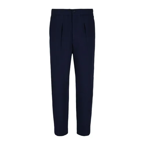 Trousers > Straight Trousers - - Giorgio Armani - Modalova