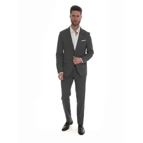 Suits > Suit Sets > Single Breasted Suits - - Paoloni - Modalova