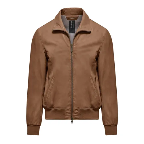 Jackets > Leather Jackets - - BomBoogie - Modalova