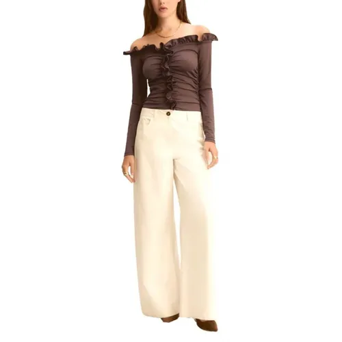 Trousers > Wide Trousers - - Marella - Modalova