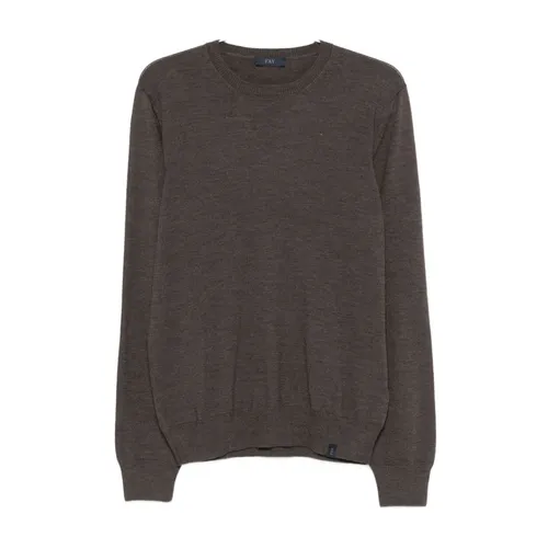 Knitwear > Round-neck Knitwear - - Fay - Modalova