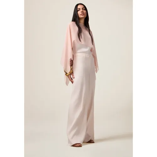 Trousers > Wide Trousers - - Oltre - Modalova