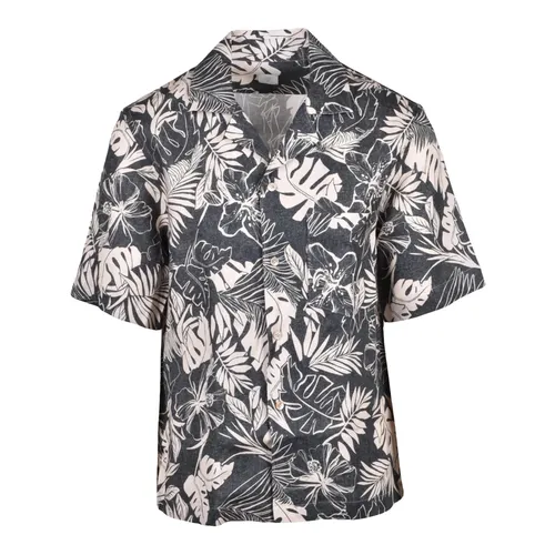 Shirts > Short Sleeve Shirts - - Eleventy - Modalova