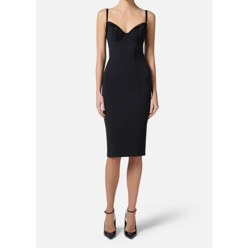 Dresses > Day Dresses > Midi Dresses - - Elisabetta Franchi - Modalova