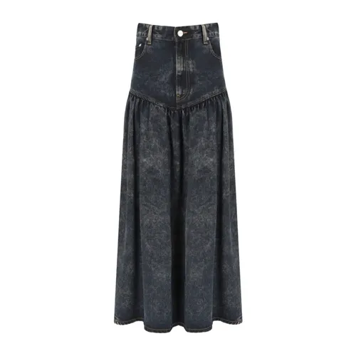Skirts > Denim Skirts - - Ganni - Modalova