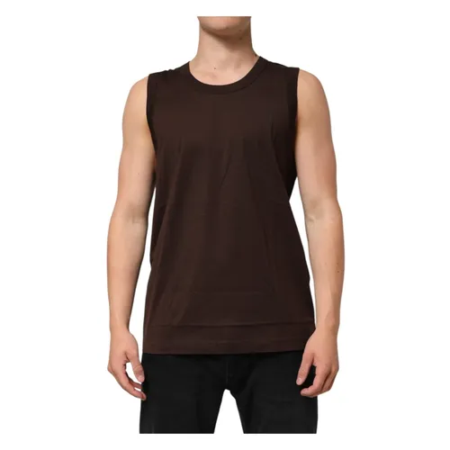 Tops > Sleeveless Tops - - Dolce & Gabbana - Modalova