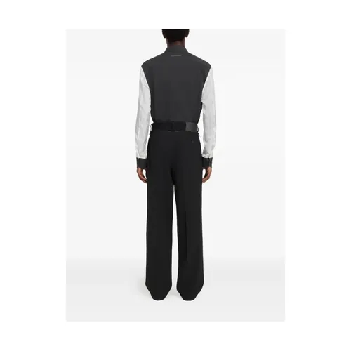 Trousers > Wide Trousers - - MM6 Maison Margiela - Modalova