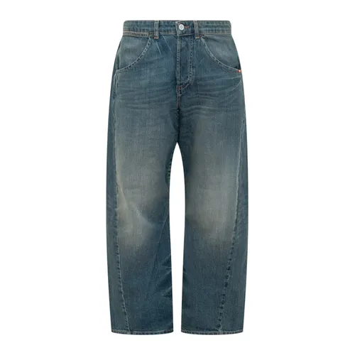 Amish - Jeans > Wide Jeans - Blue - Amish - Modalova