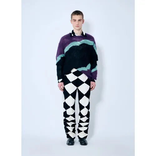Knitwear > Round-neck Knitwear - - Nòmarythm Textile - Modalova