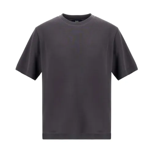 Herno - Tops > T-Shirts - Gray - Herno - Modalova